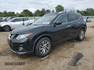 2015 Nissan Rogue SL с VIN 5N1AT2MV6FC916021, выставлен на аукционе Copart как лот 56958035 с пробегом 94 369 миль миль и Списание • Salvage title. История ставок и продаж доступна на DreamBid. Изображение 1.