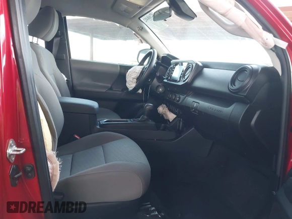 2022 Toyota Tacoma SR with VIN 3TYRX5GN0NT063643, listed as a IAAI auction lot 42368482 with 23,784 mi miles and . Bid and sale history available at DreamBid. Image 5.
