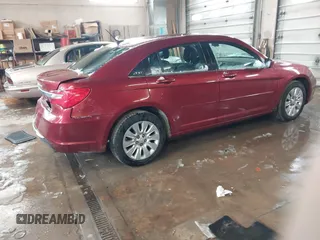 2014 Chrysler 200 LX with VIN 1C3CCBAB9EN194901, listed as a IAAI auction lot 41864028 with 166,595 mi miles. Bid and sale history available at carsss.com. Image 4.