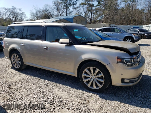 2017 Ford Flex Limited z VIN 2FMGK5D89HBA09033, wystawiony jako Copart lot #48597495 z przebiegiem 142 567 mil mil oraz Szkoda całkowita • Salvage title. Historia ofert i sprzedaży dostępna na DreamBid. Obrazek 4.