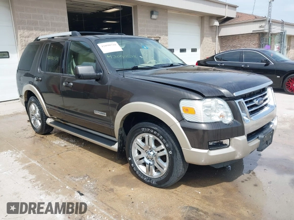 2006 Ford Explorer Eddie Bauer with VIN 1FMEU74876UA20844, listed as a IAAI auction lot 42090528 with 224,167 mi miles and . Bid and sale history available at DreamBid. Image 1.