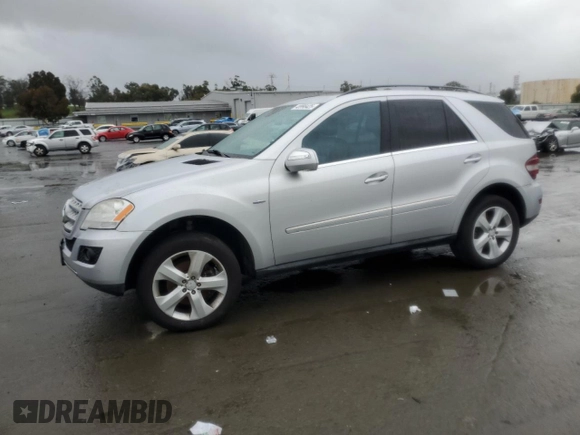 2010 Mercedes-Benz M 350 with VIN 4JGBB2FB3AA578236, listed as a Copart auction lot 48998425 with 192,356 mi miles and Clean Title. Bid and sale history available at DreamBid. Image 1.