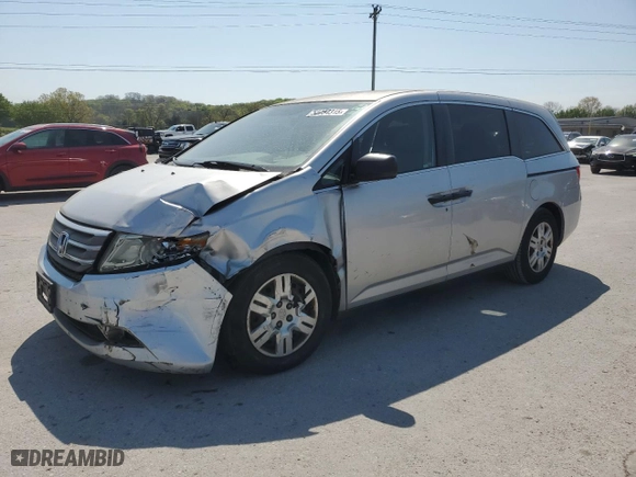 2011 Honda Odyssey LX with VIN 5FNRL5H29BB102144, listed as a Copart auction lot 52734315 with 229,758 mi miles and Salvage Title. Bid and sale history available at carsss.com. Image 1.