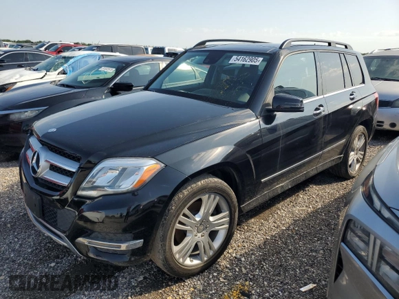 2015 Mercedes-Benz GLK with VIN WDCGG8JB7FG399217, listed as a Copart auction lot 54162905 with 129,706 mi miles and Clean Title. Bid and sale history available at carsss.com. Image 1.