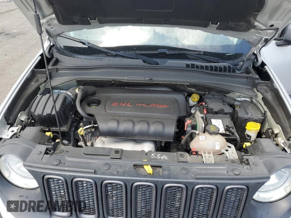 2018 Jeep Renegade Trailhawk с VIN ZACCJBCB7JPG93731, выставлен на аукционе Copart как лот 60028905 с пробегом 96 795 миль миль и Списание • Salvage title. История ставок и продаж доступна на DreamBid. Изображение 12.