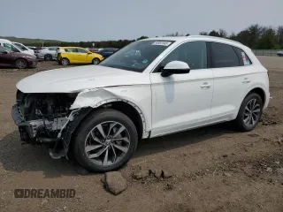 2021 Audi Q5 Premium z VIN WA1AAAFY3M2002057, wystawiony jako Copart lot #59361545 z przebiegiem 22 337 mil mil oraz Szkoda całkowita • Salvage title. Historia ofert i sprzedaży dostępna na DreamBid. Obrazek 1.