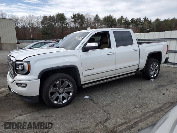 2018 GMC Sierra 1500 Denali z VIN 3GTU2PEJ1JG531226, wystawiony jako Copart lot #49286105 z przebiegiem 130 923 mil mil oraz Szkoda całkowita • Salvage title. Historia ofert i sprzedaży dostępna na DreamBid. Obrazek 1.