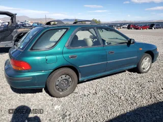 1997 Subaru Impreza L with VIN JF1GF4352VG821519, listed as a Copart auction lot 76420034 with 57,600 mi miles and Clean title. Bid and sale history available at DreamBid. Image 3.