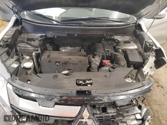 2020 Mitsubishi Outlander Sport ES 2.0 with VIN JA4AR3AU1LU024649, listed as a Copart auction lot 46330435 with 83,859 mi miles and Salvage Title. Bid and sale history available at carsss.com. Image 12.