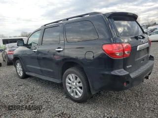 2008 Toyota Sequoia Platinum with VIN 5TDBY67A88S007953, listed as a Copart auction lot 85374204 with 183,832 mi miles and Salvage Title. Bid and sale history available at carsss.com. Image 2.