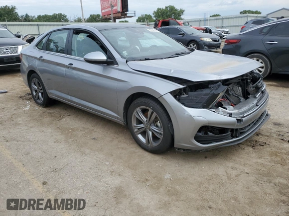 2024 Volkswagen Jetta SE with VIN 3VW7M7BU7RM000628, listed as a Copart auction lot 63843065 with Not provided miles and Clean title. Bid and sale history available at DreamBid. Image 4.