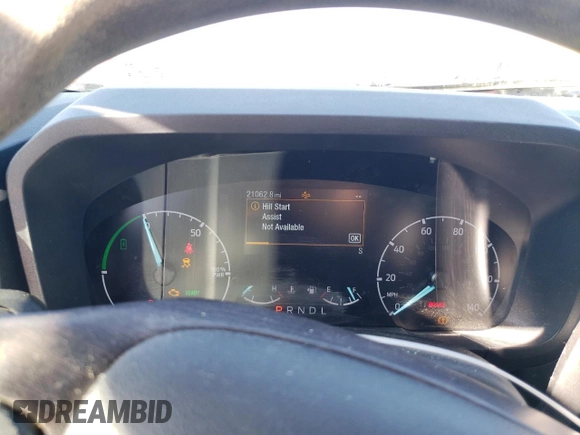 2023 Ford Maverick XL with VIN 3FTTW8E36PRA33267, listed as a Copart auction lot 50074005 with 21,062 mi miles and Salvage Title. Bid and sale history available at DreamBid. Image 9.