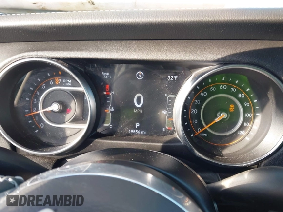 2023 Jeep Gladiator Overland с VIN 1C6HJTFG1PL553343, выставлен на аукционе IAAI как лот 41349518 с пробегом 19 556 миль миль и . История ставок и продаж доступна на DreamBid. Изображение 7.