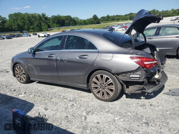 2019 Mercedes-Benz CLA 250 with VIN WDDSJ4EB4KN750178, listed as a Copart auction lot 57566195 with 62,918 mi miles and Salvage title. Bid and sale history available at DreamBid. Image 2.