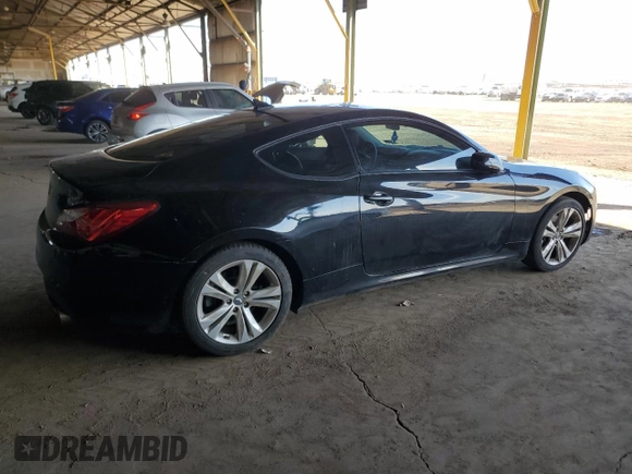 2010 Hyundai Genesis Coupe with VIN KMHHU6KH1AU023886, listed as a Copart auction lot 46262545 with 172,344 mi miles and Salvage title. Bid and sale history available at DreamBid. Image 3.