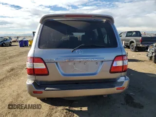 2007 Toyota Land Cruiser with VIN JTEHT05J772115426, listed as a Copart auction lot 81247954 with 0 mi miles and Salvage Title. Bid and sale history available at carsss.com. Image 6.