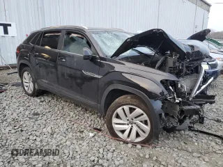 2023 Volkswagen Atlas SE with VIN 1V2KC2CA7PC220811, listed as a Copart auction lot 88806895 with 26,912 mi miles and Salvage title. Bid and sale history available at DreamBid. Image 4.