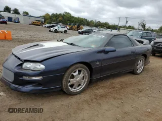 2002 Chevrolet Camaro Z28 z VIN 2G1FP22GX22148744, wystawiony jako Copart lot #72800514 z przebiegiem 49 144 mil mil oraz Szkoda całkowita • Salvage title. Historia ofert i sprzedaży dostępna na DreamBid. Obrazek 1.