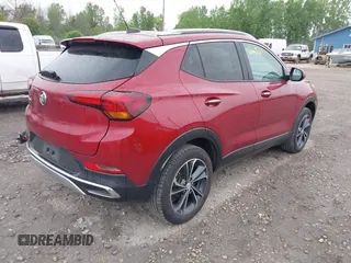 2021 Buick Encore GX Essence with VIN KL4MMGSL5MB118720, listed as a IAAI auction lot 42526561 with 135,855 mi miles and . Bid and sale history available at DreamBid. Image 4.