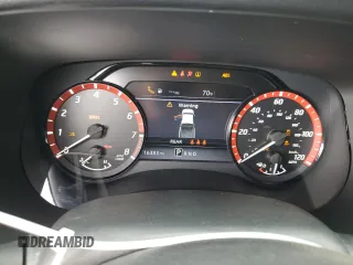 2024 Nissan Frontier Pro-4X with VIN 1N6ED1EKXRN600239, listed as a Copart auction lot 53429825 with 16,383 mi miles and Salvage title. Bid and sale history available at DreamBid. Image 9.