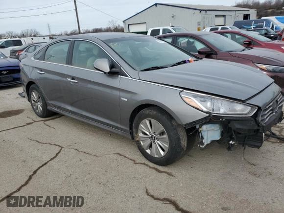 2018 Hyundai Sonata Hybrid SE with VIN KMHE24L39JA086798, listed as a Copart auction lot 42419605 with 93,847 mi miles and Clean Title. Bid and sale history available at carsss.com. Image 4.