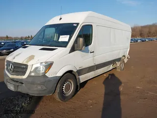 2015 Mercedes-Benz Sprinter Cargo Vans EXT with VIN WD3PE8DCXFP113015, listed as a IAAI auction lot 41644857 with 257,509 mi miles. Bid and sale history available at carsss.com. Image 17.