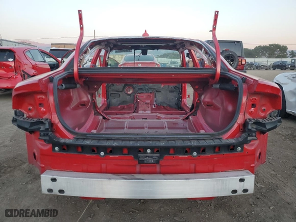 2017 Dodge Charger SRT Hellcat with VIN 2C3CDXL95HH536720, listed as a Copart auction lot 83699364 with 0 mi miles and Salvage Title. Bid and sale history available at carsss.com. Image 6.