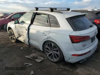 2021 Audi SQ5 Premium Plus with VIN WA1B4AFY1M2028832, listed as a Copart auction lot 78438603 with 28,321 mi miles and . Bid and sale history available at DreamBid. Image 2.