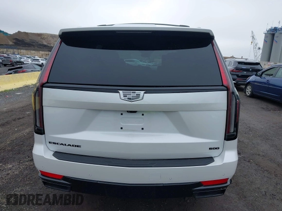 2024 Cadillac Escalade 4WD Sport Platinum with VIN 1GYS4GKL2RR140583, listed as a IAAI auction lot 42497577 with 9,887 mi miles and . Bid and sale history available at DreamBid. Image 16.