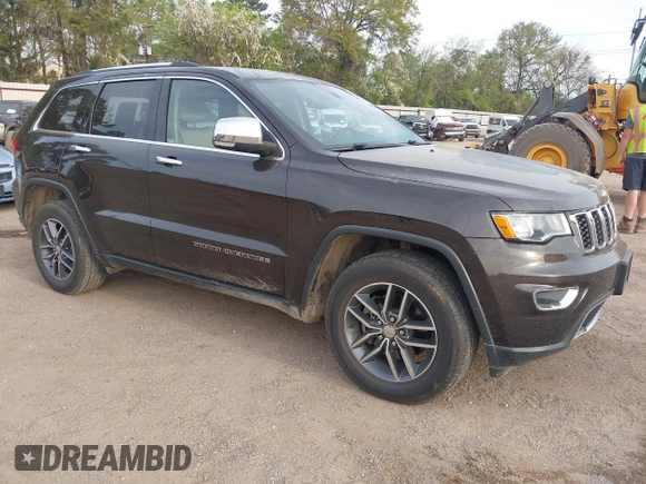 2017 Jeep Grand Cherokee Limited z VIN 1C4RJEBG2HC614604, wystawiony jako IAAI lot #41898905 z przebiegiem 140 049 mil mil oraz . Historia ofert i sprzedaży dostępna na DreamBid. Obrazek 1.