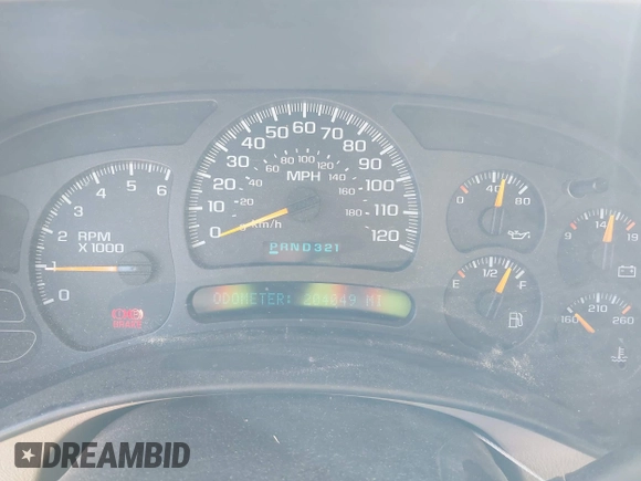 2004 Chevrolet Avalanche Z71 with VIN 3GNEK12T84G225711, listed as a IAAI auction lot 42051081 with 204,049 mi miles. Bid and sale history available at carsss.com. Image 7.