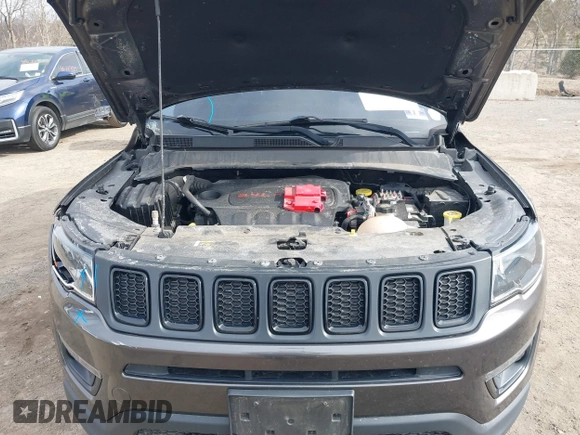 2019 Jeep Compass Latitude with VIN 3C4NJDBB4KT593022, listed as a IAAI auction lot 41627841 with 69,443 mi miles and . Bid and sale history available at DreamBid. Image 10.