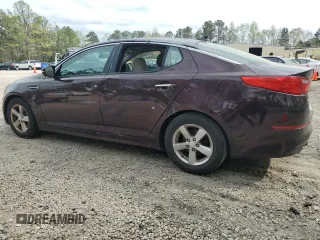 2015 Kia Optima LX with VIN 5XXGM4A70FG431824, listed as a Copart auction lot 51969595 with 130,205 mi miles and Salvage Title. Bid and sale history available at DreamBid. Image 2.