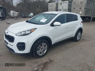 2017 Kia Sportage LX with VIN KNDPM3AC8H7066893, listed as a IAAI auction lot 41567428 with 112,634 mi miles and . Bid and sale history available at carsss.com. Image 2.