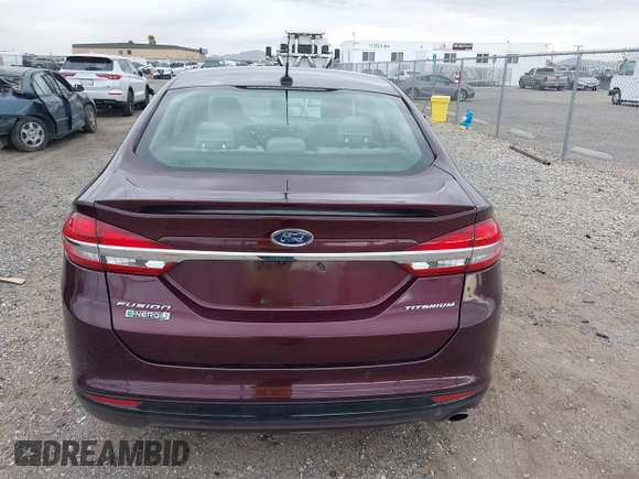 2017 Ford Fusion Titanium with VIN 3FA6P0SU3HR208641, listed as a IAAI auction lot 41732983 with 80,428 mi miles and . Bid and sale history available at DreamBid. Image 16.
