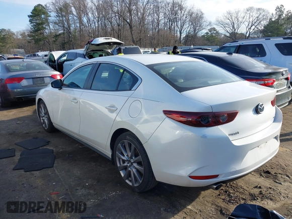 2019 Mazda 3 w/Select Pkg with VIN JM1BPACL6K1108118, listed as a IAAI auction lot 41743267 with 54,947 mi miles. Bid and sale history available at carsss.com. Image 3.