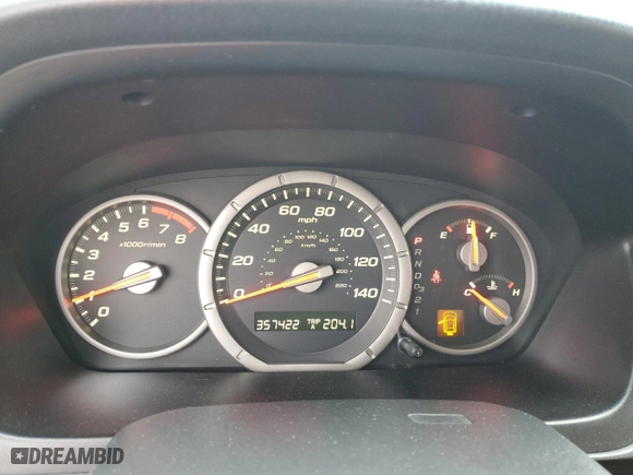 2006 Honda Pilot EX-L with RES with VIN 5FNYF28636B026253, listed as a Copart auction lot 46027275 with 357,422 mi miles and Salvage Title. Bid and sale history available at carsss.com. Image 9.
