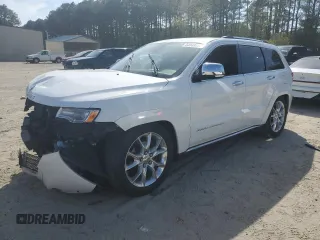 2015 Jeep Grand Cherokee Summit with VIN 1C4RJFJG3FC847797, listed as a Copart auction lot 54848085 with 53,506 mi miles and Salvage Title. Bid and sale history available at DreamBid. Image 1.