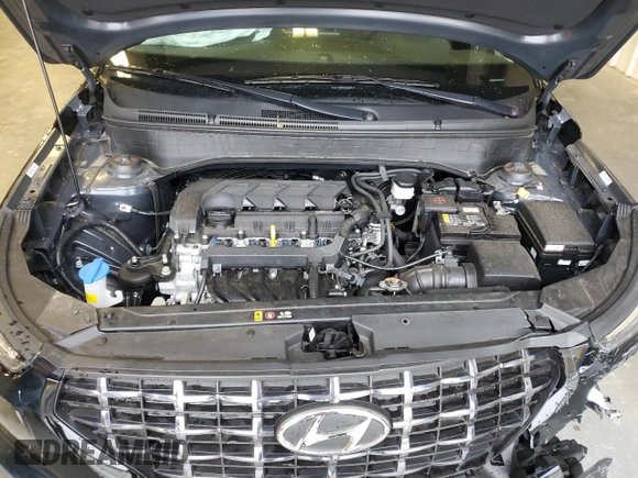 2024 Hyundai Venue SEL with VIN KMHRC8A30RU320524, listed as a Copart auction lot 48223435 with 7,418 mi miles and Salvage title. Bid and sale history available at DreamBid. Image 12.
