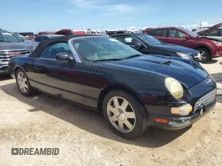 2002 Ford Thunderbird Hardtop Premium z VIN 1FAHP60A42Y128441, wystawiony jako Copart lot #74899624 z przebiegiem Nie podano mil oraz Nie do naprawy • Non repairable. Historia ofert i sprzedaży dostępna na DreamBid. Obrazek 4.