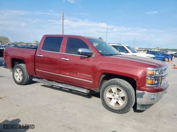 2015 Chevrolet Silverado 1500 LTZ with VIN 3GCPCSEC2FG181790, listed as a Copart auction lot 50261545 with 86,120 mi miles and Salvage Title. Bid and sale history available at carsss.com. Image 4.