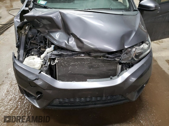 2015 Honda Fit EX-L with VIN 3HGGK5H89FM747538, listed as a Copart auction lot 48853795 with 73,361 mi miles and Clean Title. Bid and sale history available at carsss.com. Image 13.
