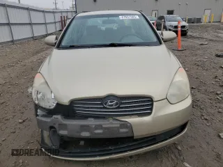 2006 Hyundai Accent GLS with VIN KMHCN46C56U028445, listed as a Copart auction lot 47857585 with 154,388 mi miles and Clean Title. Bid and sale history available at carsss.com. Image 5.