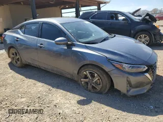 2024 Nissan Sentra SV with VIN 3N1AB8CV7RY355726, listed as a Copart auction lot 50183345 with 26,244 mi miles and Salvage Title. Bid and sale history available at carsss.com. Image 4.