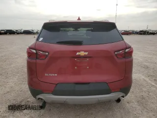 2021 Chevrolet Blazer LT with VIN 3GNKBCRS5MS566489, listed as a Copart auction lot 56682585 with 42,092 mi miles and Salvage title. Bid and sale history available at DreamBid. Image 6.