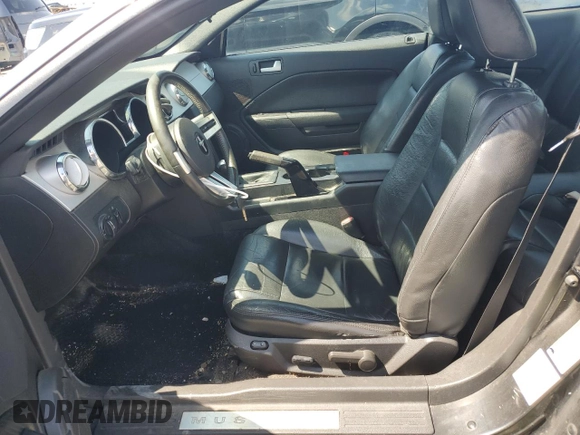 2008 Ford Mustang Deluxe with VIN 1ZVHT80N885165097, listed as a Copart auction lot 57712405 with 113,772 mi miles and Salvage title. Bid and sale history available at DreamBid. Image 7.