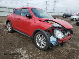 2015 Nissan Juke S with VIN JN8AF5MVXFT552851, listed as a Copart auction lot 52374565 with 45,108 mi miles and Salvage Title. Bid and sale history available at DreamBid. Image 4.