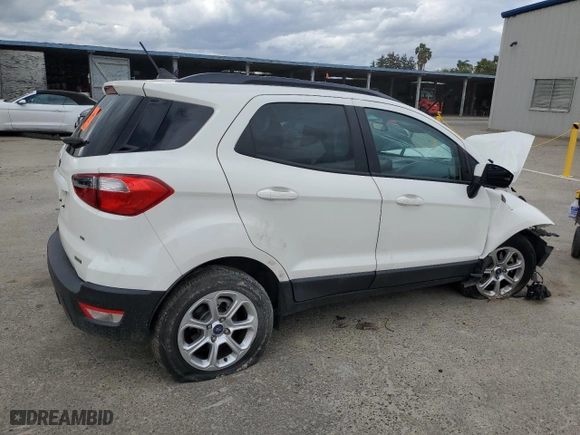 2018 Ford EcoSport SE with VIN MAJ3P1TE9JC231264, listed as a Copart auction lot 48819685 with 53,048 mi miles and Salvage Title. Bid and sale history available at carsss.com. Image 3.