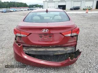 2013 Hyundai Elantra GLS with VIN 5NPDH4AE3DH201363, listed as a Copart auction lot 58577385 with 176,955 mi miles and Clean title. Bid and sale history available at DreamBid. Image 6.