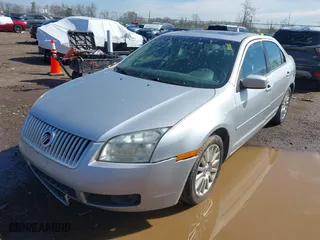 2009 Mercury Milan Premier with VIN 3MEHM08149R628725, listed as a IAAI auction lot 41981504 with 189,652 mi miles. Bid and sale history available at carsss.com. Image 2.